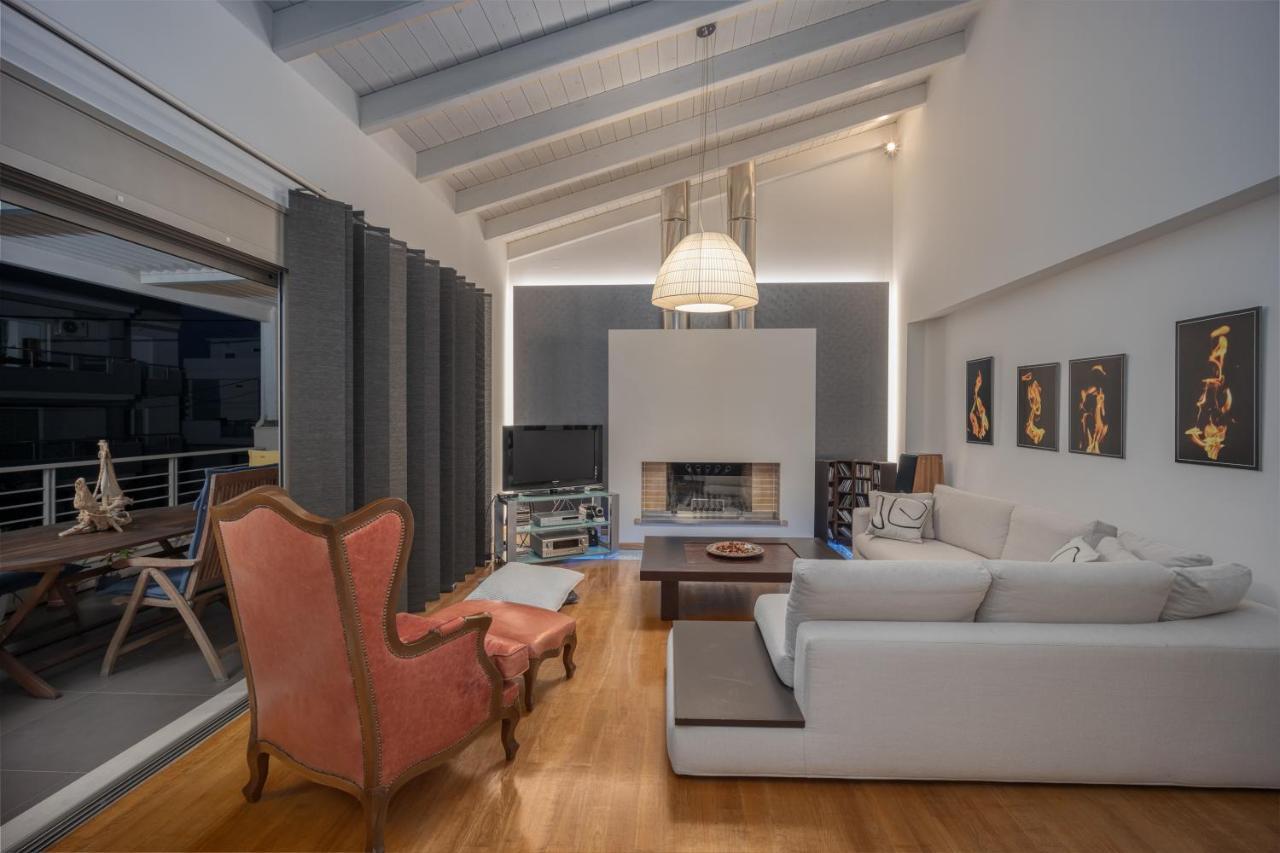 Artemis Luxury Penthouse By Estia Lägenhet Heraklion Exteriör bild