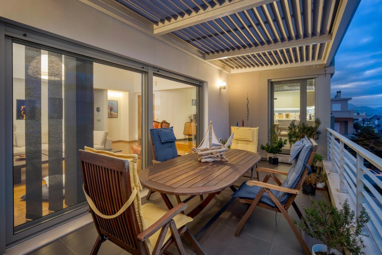 Artemis Luxury Penthouse By Estia Lägenhet Heraklion Exteriör bild